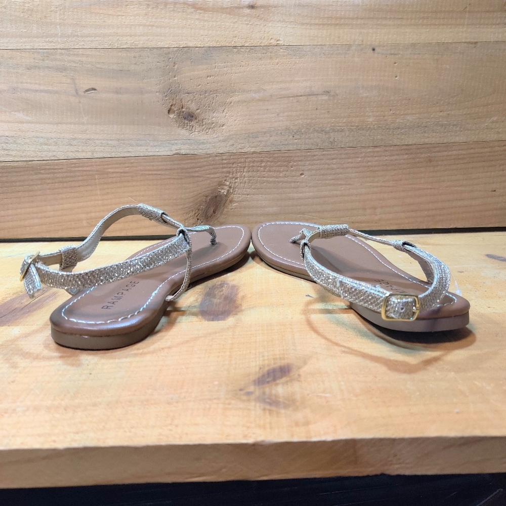 Rampage Women’s Panama T-Strap Sandals Size 7. NEW - Picture 4 of 7
